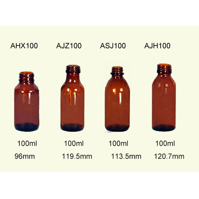 100ml Glass Pharmaceutical Bottles