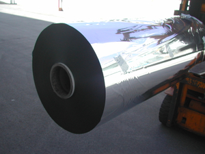 Metalizado PE PVC PET CPP Películas de vinilo