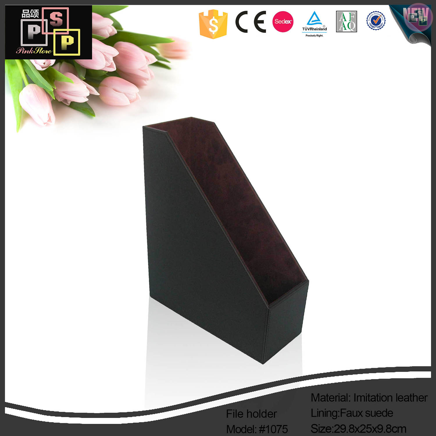 faux leather box files suppliers