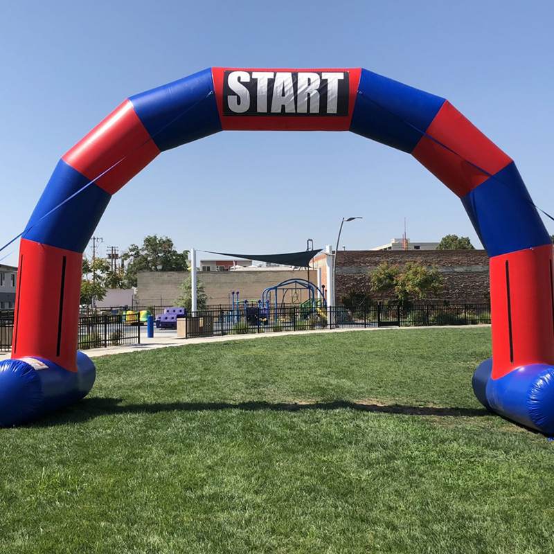 Customized Inflatable Round Arch Inflatable Gate Inflatable Finish Line Start Line Arch for Race