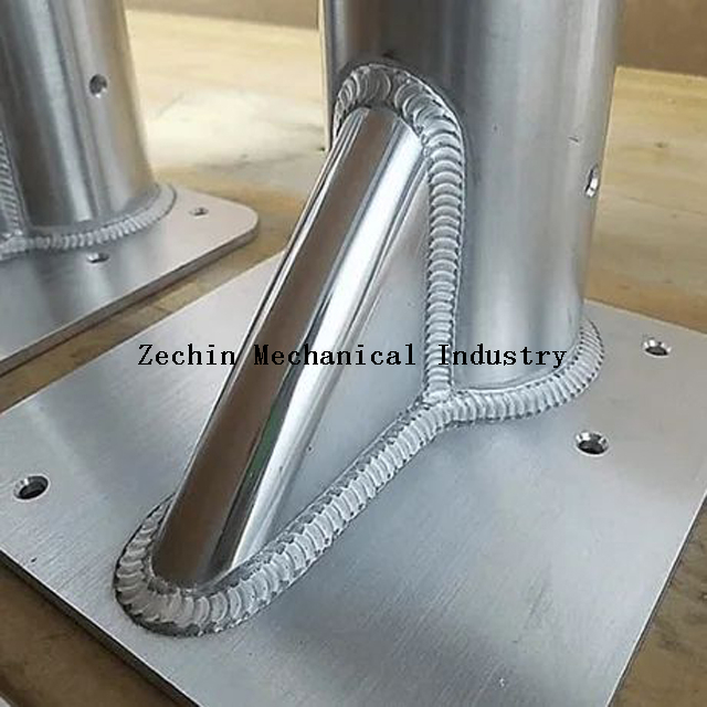 China Aluminiumrohrherstellung Schweißteile Hersteller kundenspezifisches Aluminiumrohrschweißen