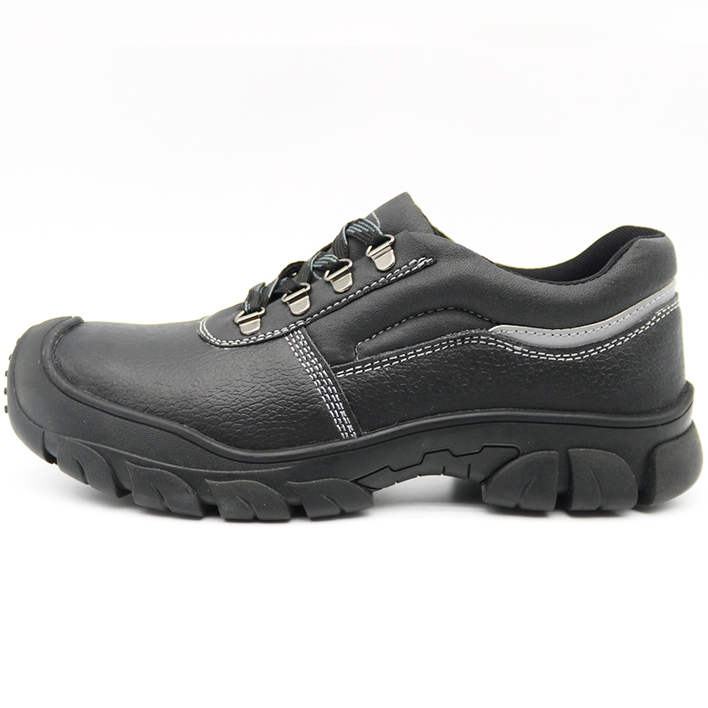 Oil Resistant Anti Slip Leather Work Shoes Steel Toe Cap