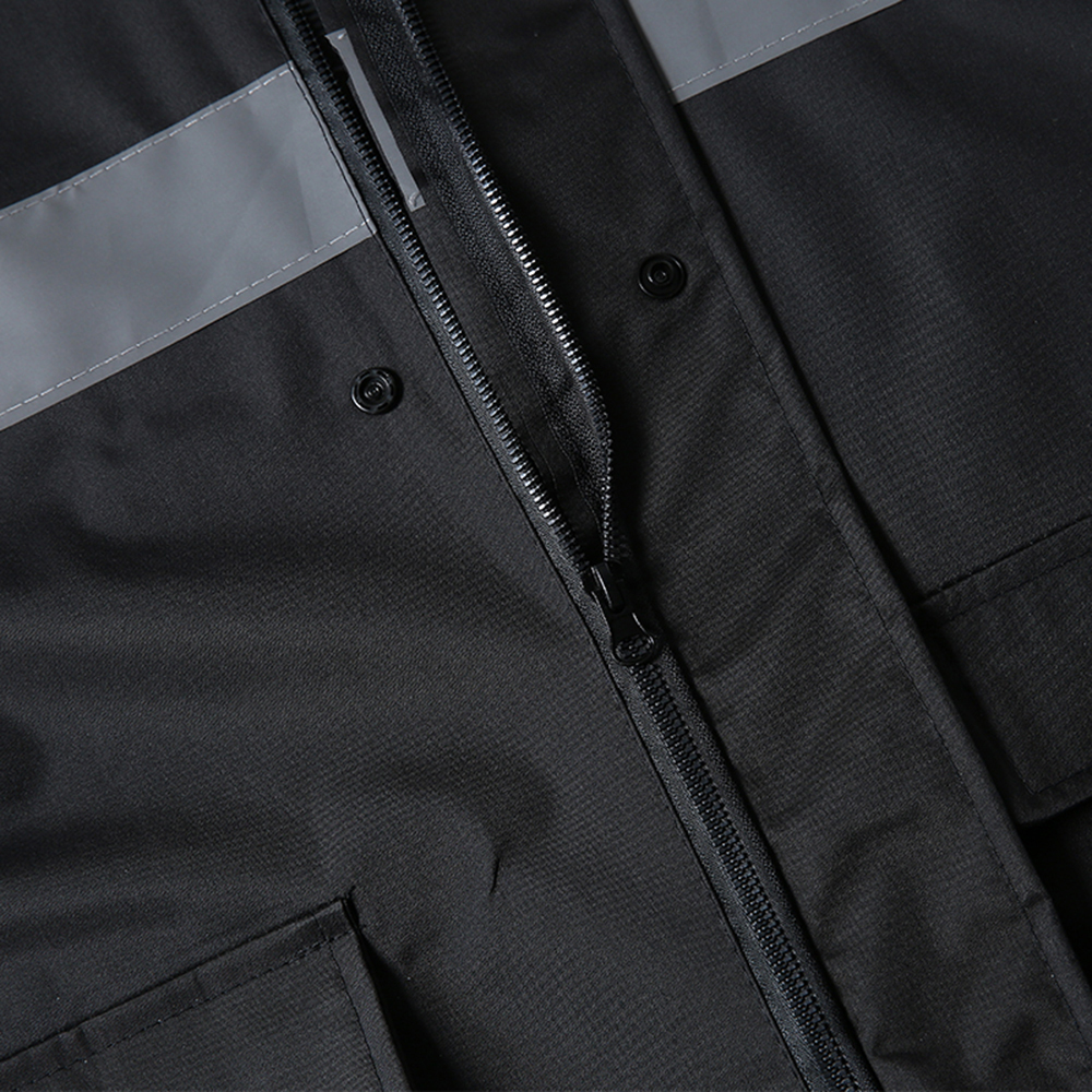 Waterproof reflective traffic police raincoats custom logo