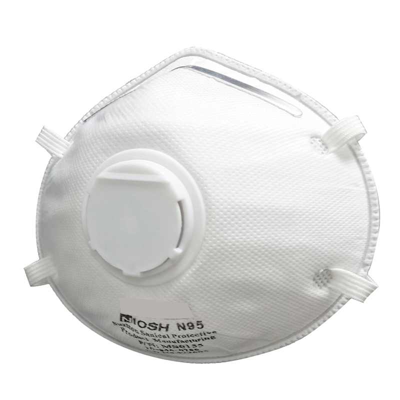 NIOSH N95 Protective Mining Industry Face Dust Mask with Valve