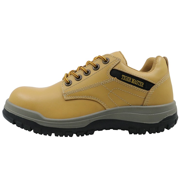 TIGER MASTER Brand Steel Toe Caterpillar Pu Sole Safety Work Shoes for Men