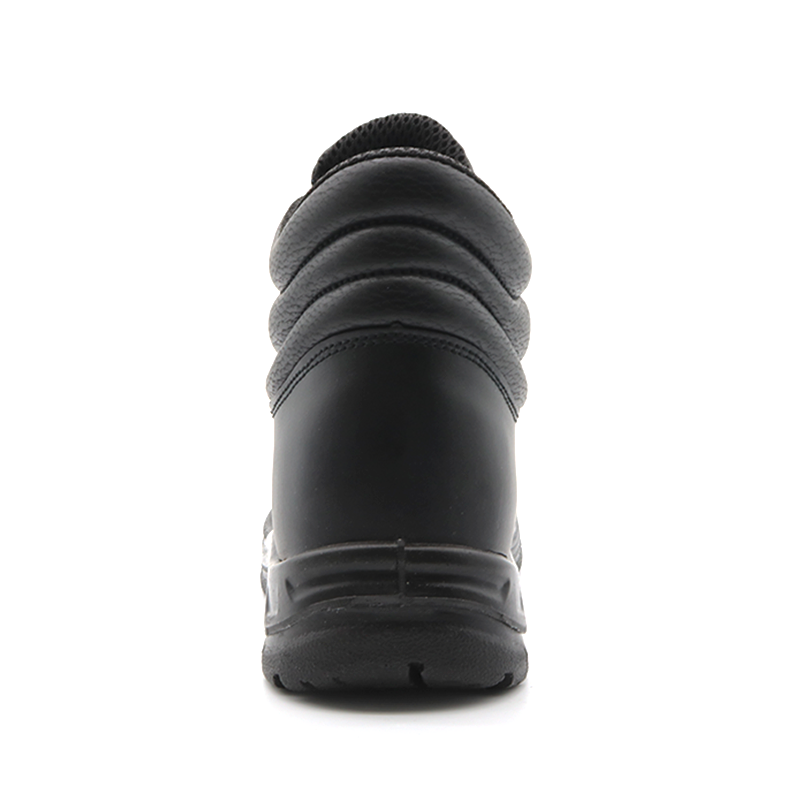 Non-slip Anti Puncture Black Safety Shoes Composite Toe