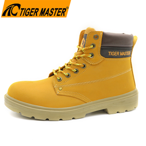 Tiger Master Anti Slip Steel Toe Safety Boots for Men