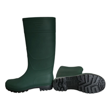 Green Non-slip Waterproof Cheap Pvc Garden Rain Boots