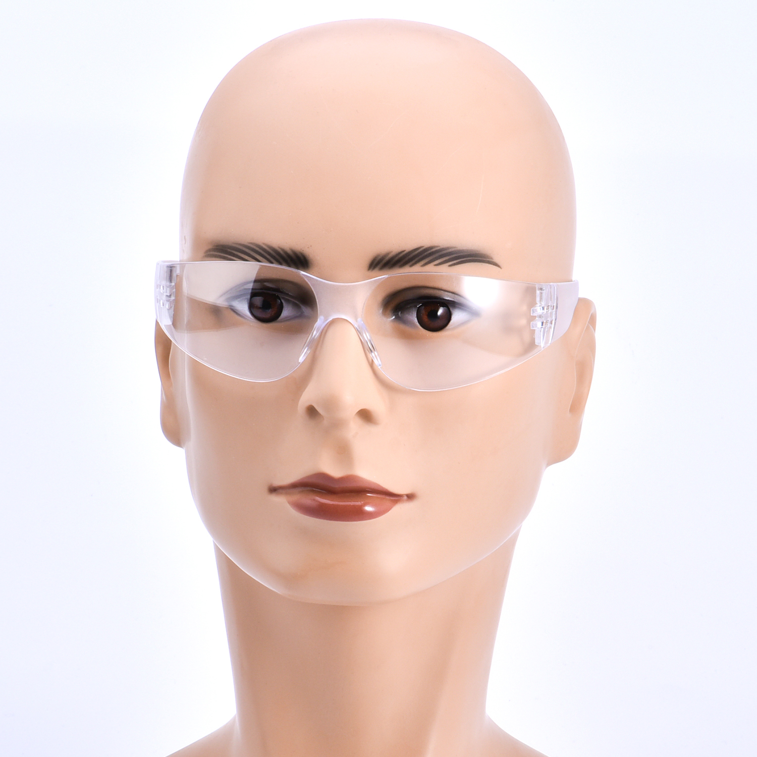 CE EN 166F And ANSI Z87.1 Clear PC Lens Lab Anti Scratch Safety Goggles