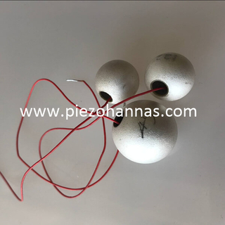 Materiais piezoelétricos Cristal piezoesfera para sensores piezoelétricos