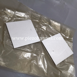 Barra de cerâmica piezoelétrica personalizada de alta sensibilidade placa piezoelétrica cristal