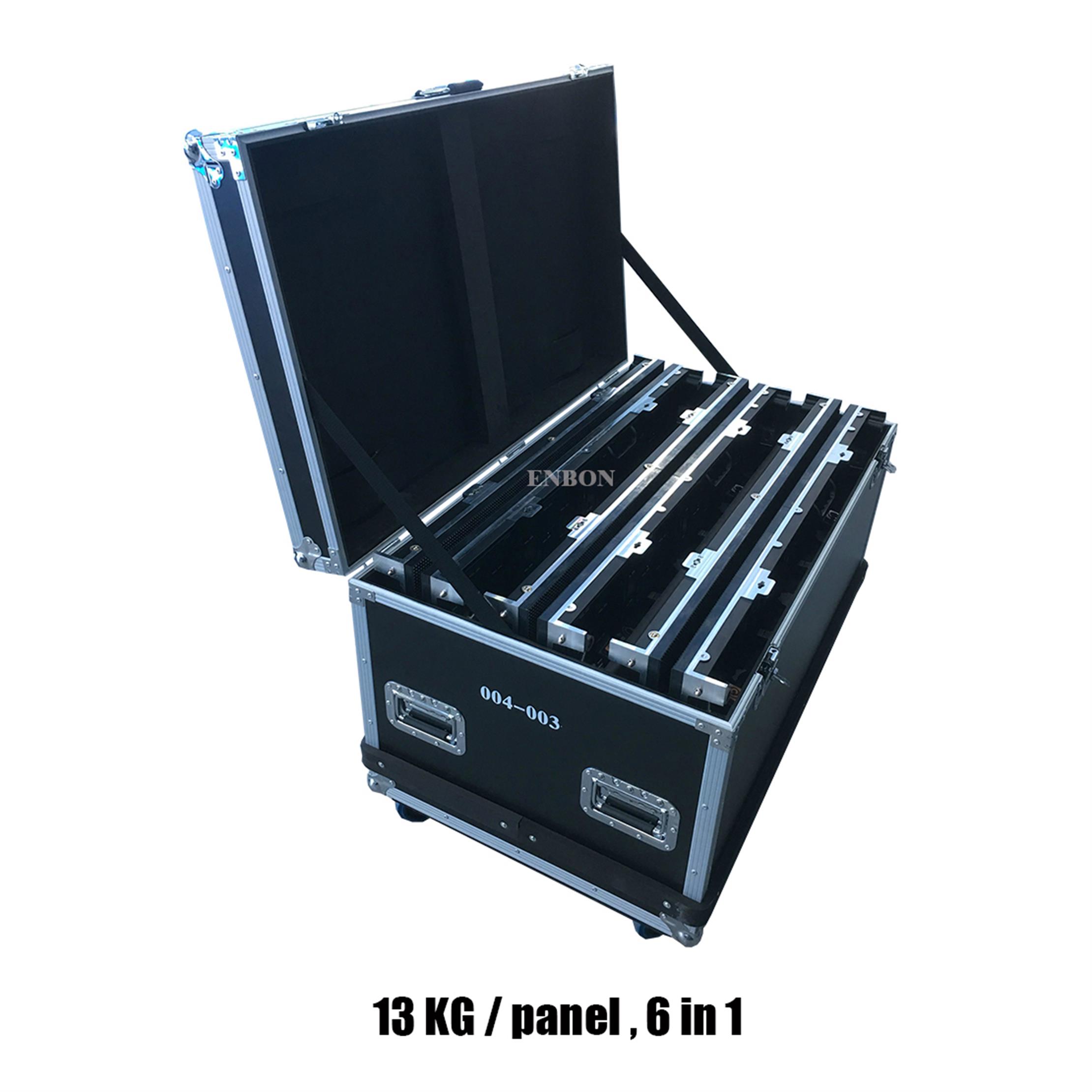 P3.91适用于租赁活动的室内顶级便携式舞台LED视频墙（500 * 1000mm）