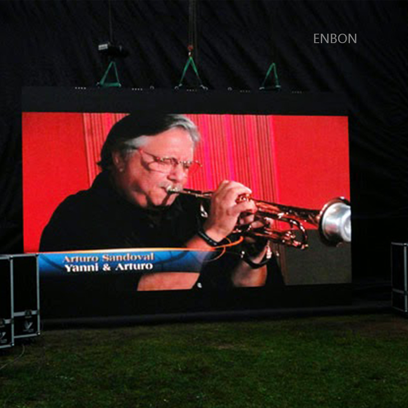 P5 Exterior de alto brillo 640x640mm SMD2727 Alquiler LED Video Wall