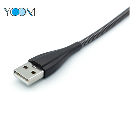 Spring Magnetic USB Cable for Micro or Type-C