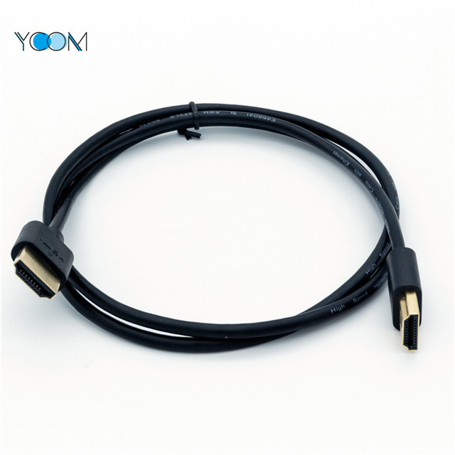 Cable HDMI delgado de 4K de alta velocidad con Ethernet