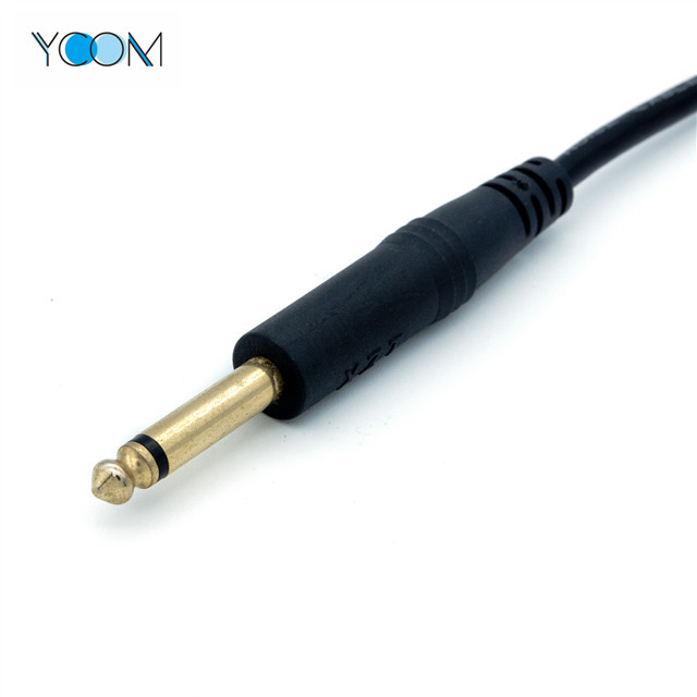 6.5 MM Stereo to 3 RCA Plug Audio Cable