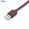 Cable de carga USB de cuero para el tipo C