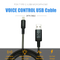 Cable inteligente de control de voz USB Lightning Light