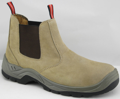 HA1008 suede leather work safety shoes
