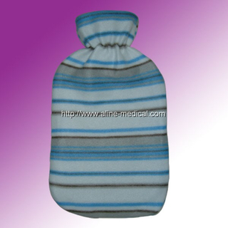 Rubber Hot Water Bottles W/Cloth Cover