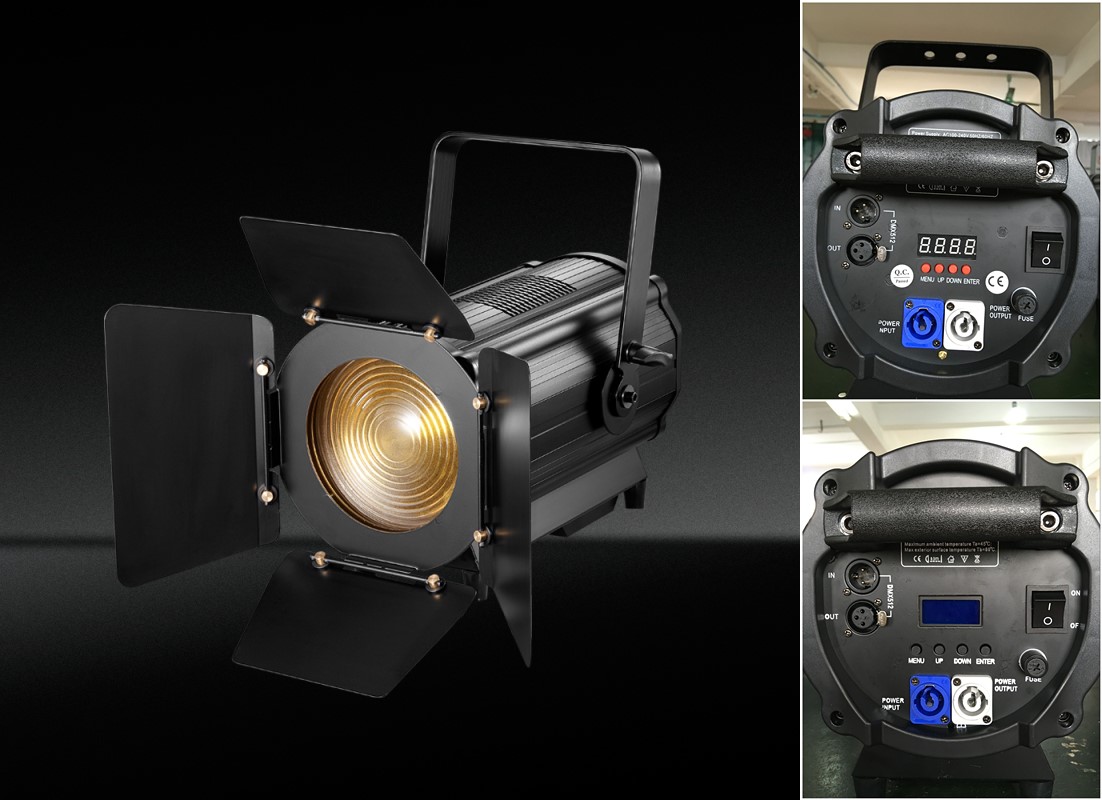 200w theater fresnel lighting iluminación de fresnel teatro