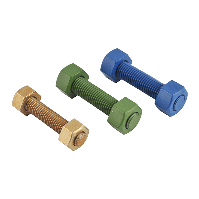 Stud Bolt With Nuts-Ptfe-Cadmium