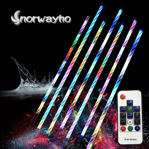 2ft Dream Color Single LED lighted whips 