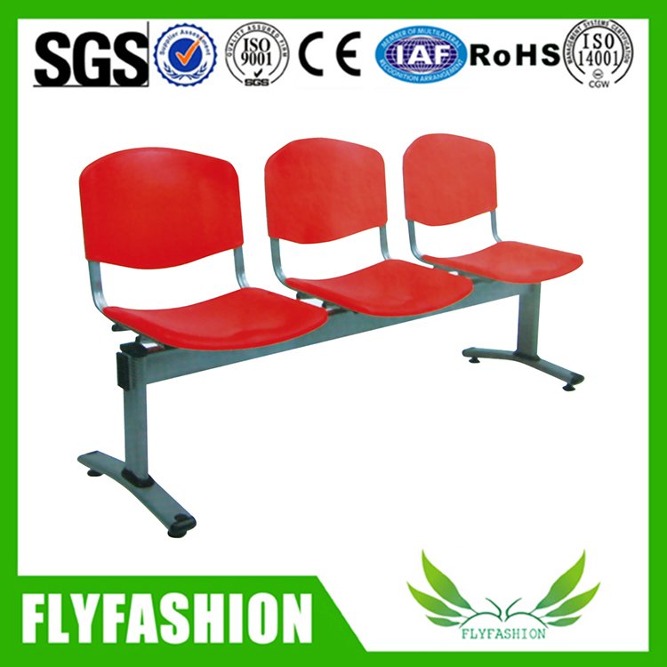 Metal Frame Plastic 3-Seater airport Waiting Chair(OC-148)