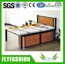 wooden flat single bed bedroom furniture (BD-08)