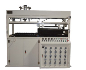 Small Semi-Automatic Plastic Sheet Vacuum Thermoforming Machine for Egg Tray Clamshell Packing