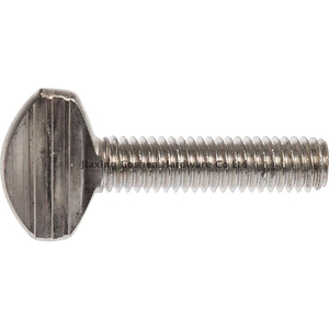 316 tornillos métricos de acero inoxidable con cabeza moleteada