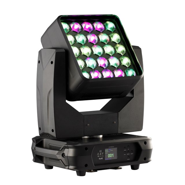 25x15W RGBW LED Matrix Moving Head