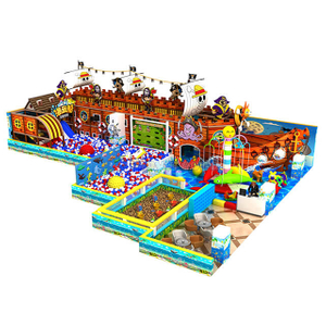 Pirate Ship Theme Amusement Park Kids Indoor Soft Play Equipment