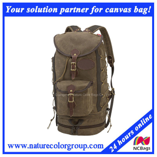 Fashion Leisure Casual Canvas Backpack for Trips