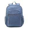SP7089 fashion Large quilted laptop backpack for school traveling camping