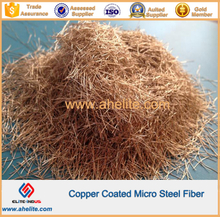 Cobre recubierto de fibra de acero micro