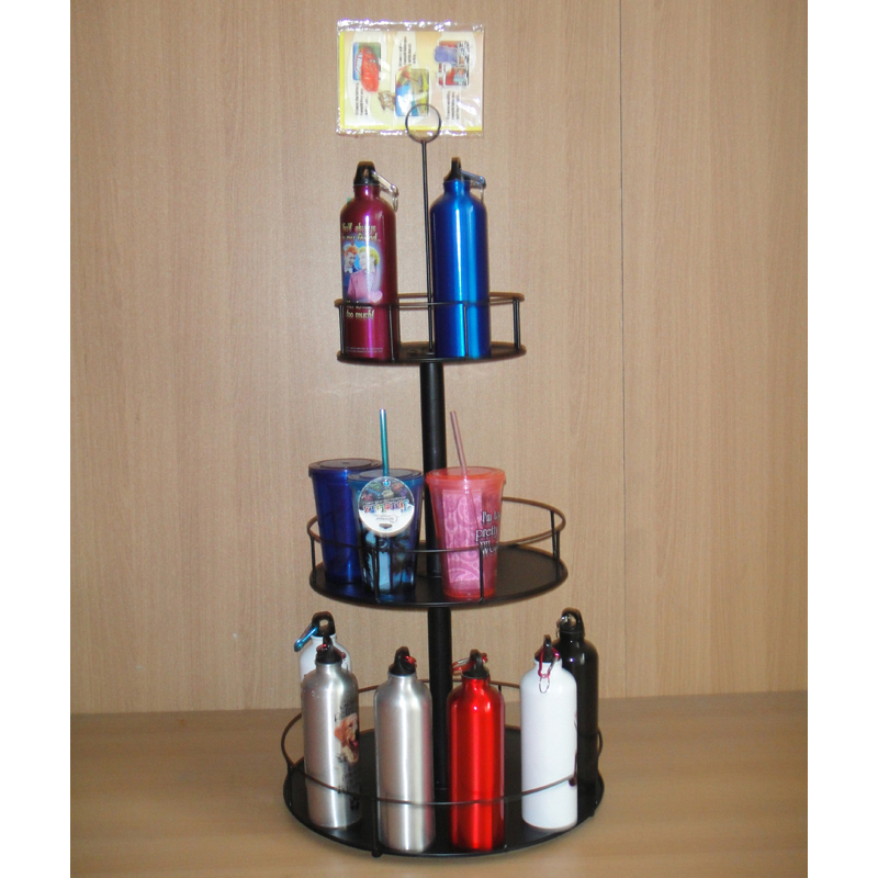 3 Tier Round Shape Metal Floor Rack (PHY357) Buy Floor Rack, Metal