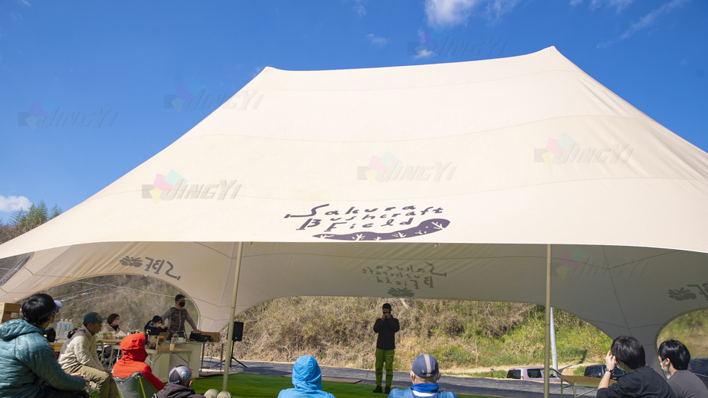 Fast Delivery Made Star Shade Tent Canopy, Star Gazebo, trade show marquee Star tent for Outdoor Event