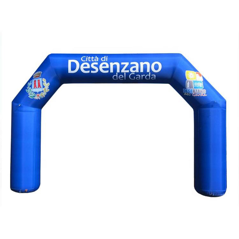 Custom Made Inflatable Black Arch Large Size Start Finish Line Inflatable Black Archway