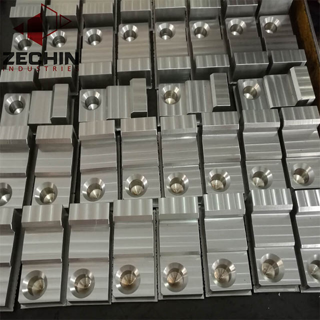 Kundenspezifische Teile aus Aluminium eloxiertem CNC-Fräsen