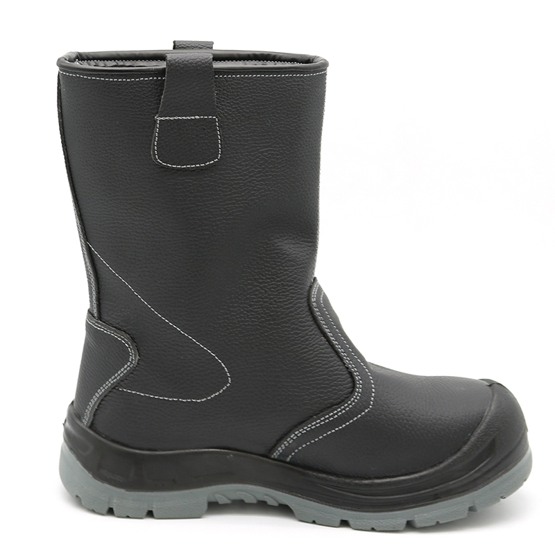 Oil Water Resistant Steel Toe Anti Puncture High Rigger Boots S3 SRC