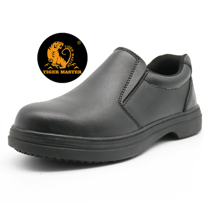 Oil Slip Resistant Cemented Kitchen Executive Safety Shoes Steel Toe Cap