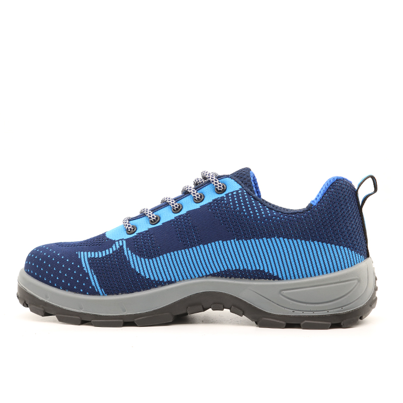 Anti Slip PU Outsole Steel Mid Plate Sport Safety Shoes Steel Toe