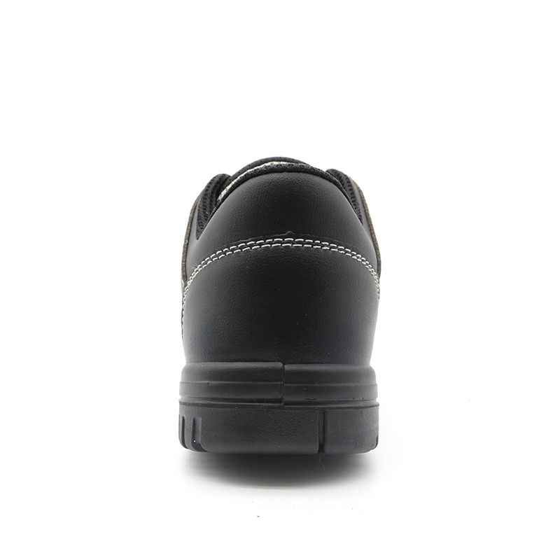 CE Verified Composite Toe Prevent Puncture Black Safety Shoes for Men