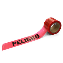 Red PE Peligro Printing Warning Tape Caution Tape