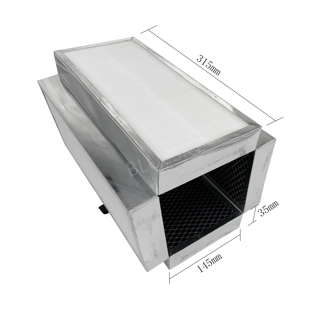 Filtros de aire 3 en 1 H13 True HEPA de repuesto para purificadores de aire Medify Ma-50