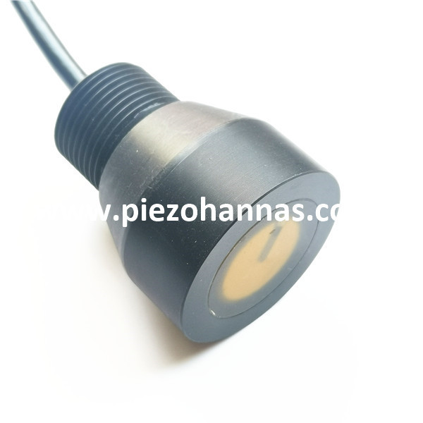 Transductor ultrasónico personalizado de 500 KHz para medición de nivel de lodo