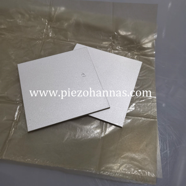 El material piezocerámico Pzt platea el transductor piezocerámico de la placa piezocerámica