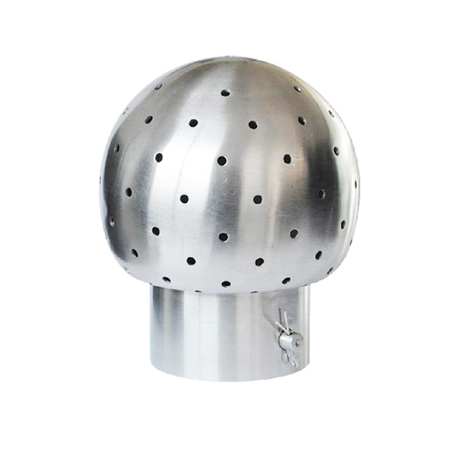 Санитарная нержавеющая сталь с фиксированным шарным шариком