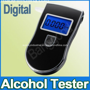 Portable Digital Alcohol Detector, LED Digital Breath / Breathalyzer Alcohol Tester